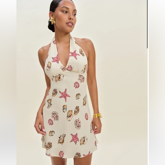 Reformation Dresses & Skirts - Reformation Delanie Dress Ivory - Size S